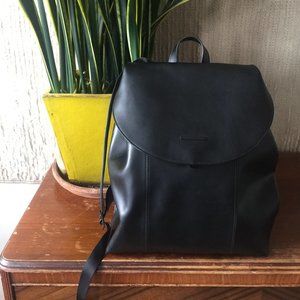 Armani Exchange Leather Backpack